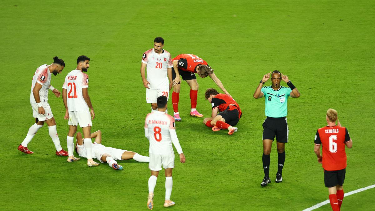 Jugador de Austria jugaría ante Argentina con ¡La mandíbula fracturada!