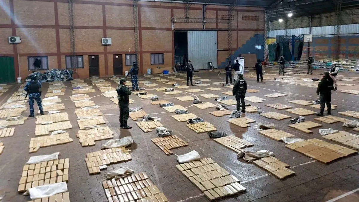 Golpe al narco: secuestraron casi 6 toneladas de marihuana