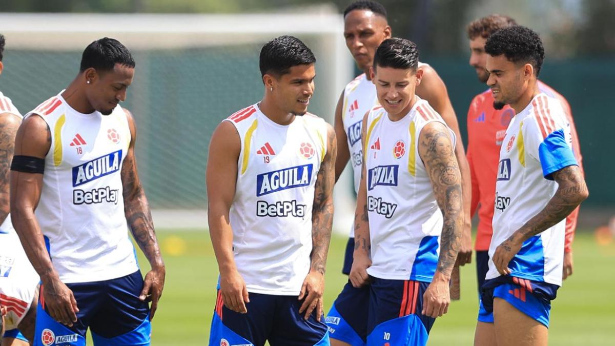 Cruz Martínez, joya del Atlas, entrena con Colombia previo al debut cafetero en el Mundial