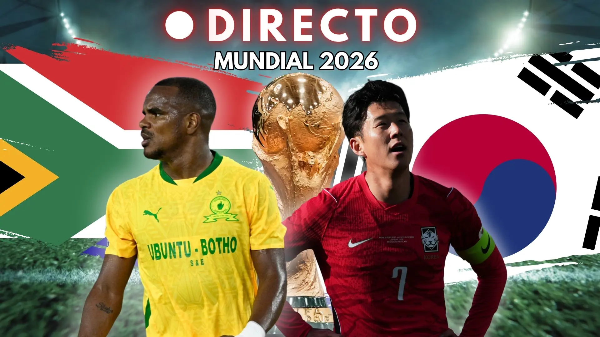 Sudáfrica - Corea del Sur del Mundial 2026, en directo: goles, marcador y última hora