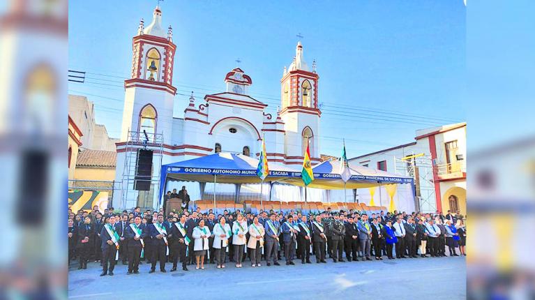 Sacaba celebra 265 años con fervor cívico y mejora de la Av. Chapare