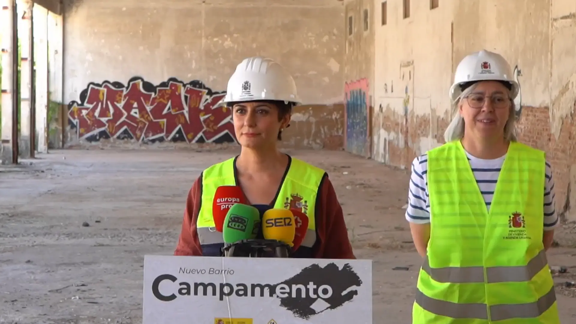 Rodríguez anuncia el fin de las obras de demolición de Campamento tres meses antes de lo previsto