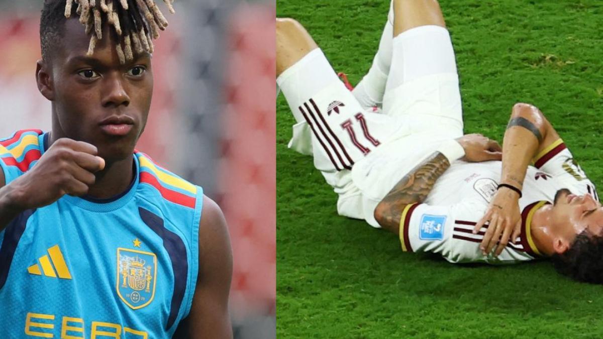 Las lesiones no dejan a España, ¿Nico Williams y Yeremy Pino jugarán Dieciseisavos?