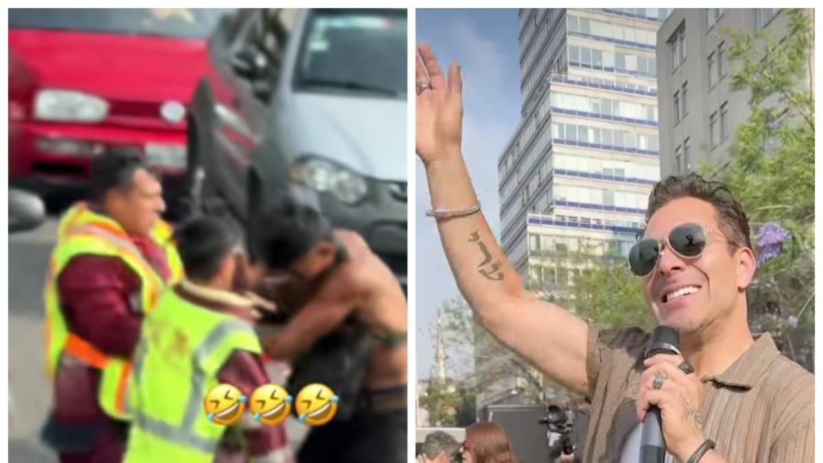 Omar Chaparro promocionaba "Inesperado" cuando una pelea callejera irrumpió en el evento