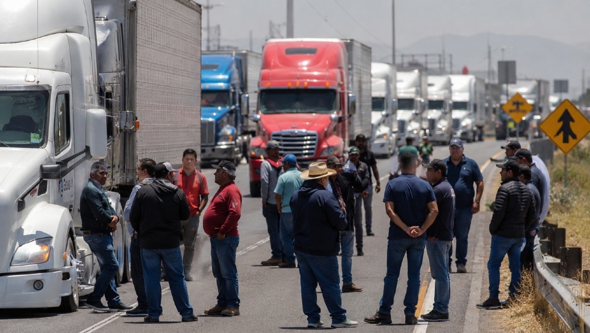 Transportistas y Segob acuerdan no realizar bloqueos en carreteras