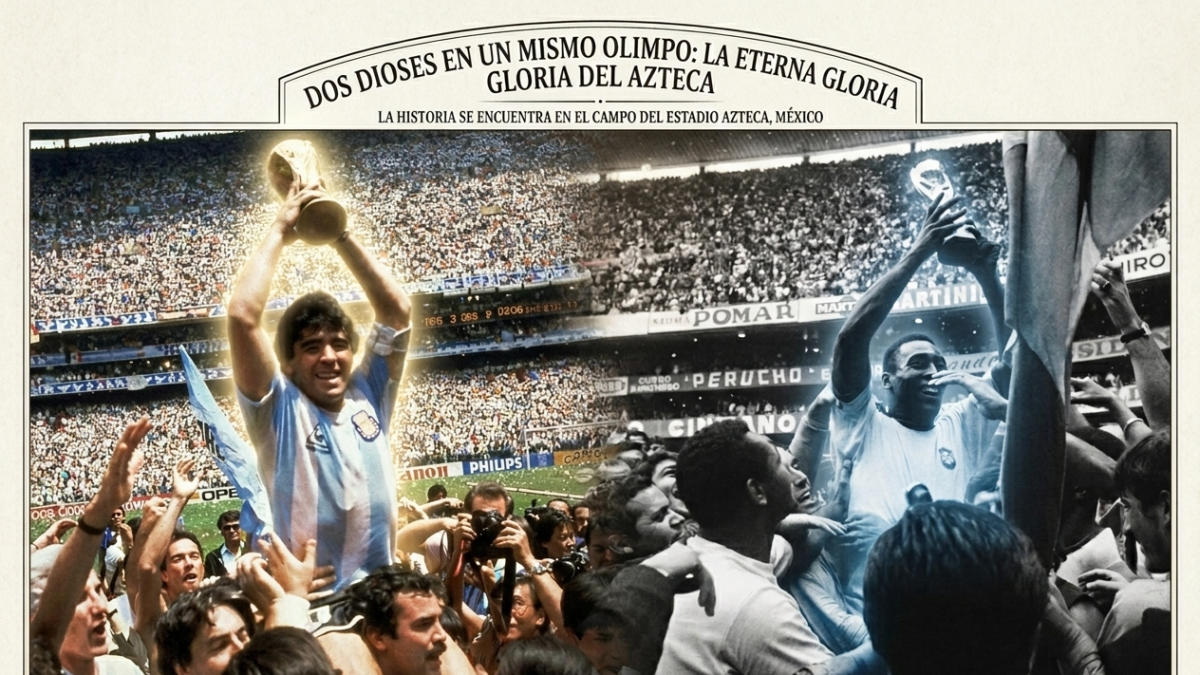 Los reyes vuelven a México: El emotivo homenaje a Pelé y Maradona en la apertura del Mundial 2026