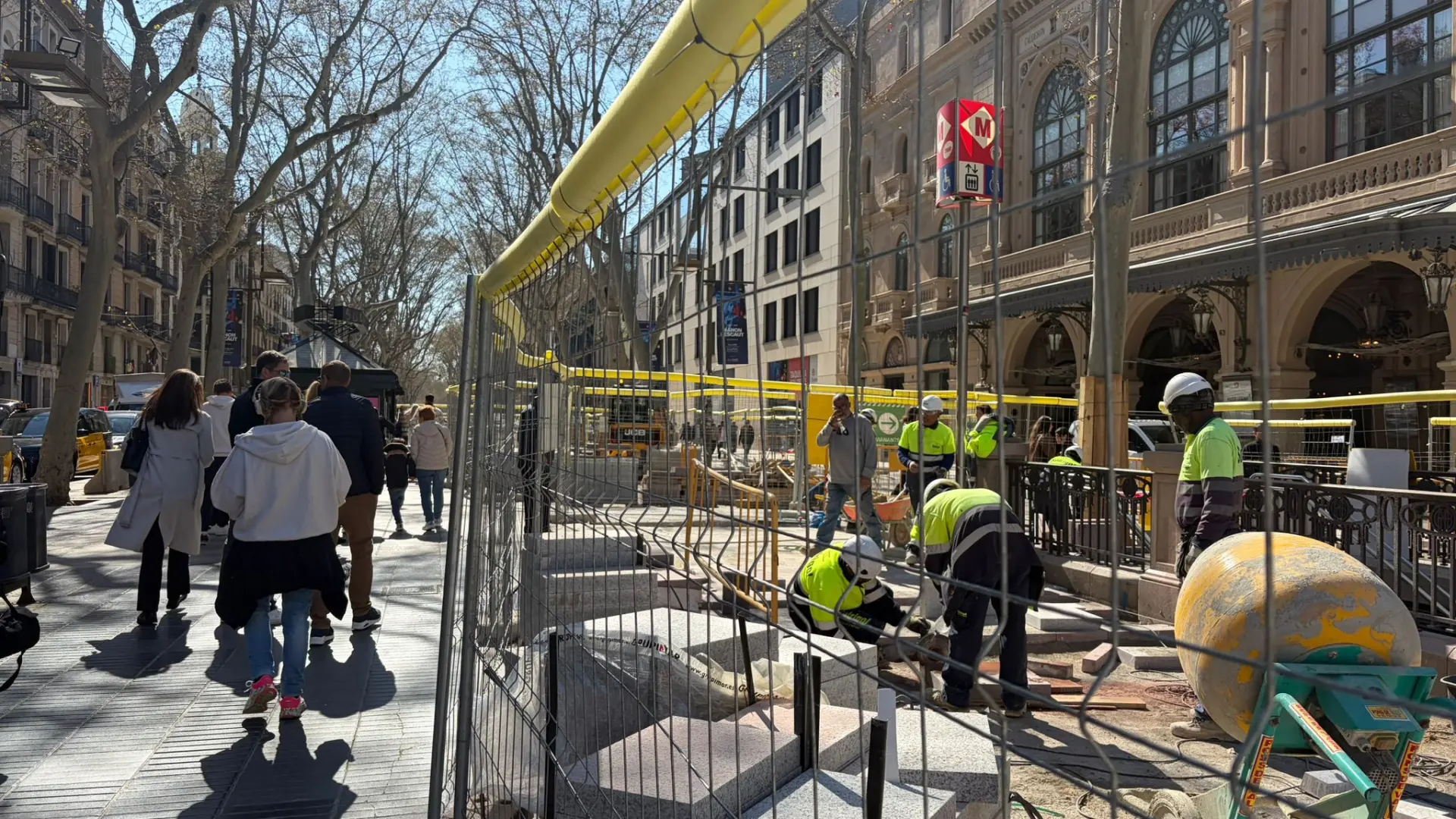 Barcelona inaugurará la Rambla con una fiesta popular en febrero de 2027