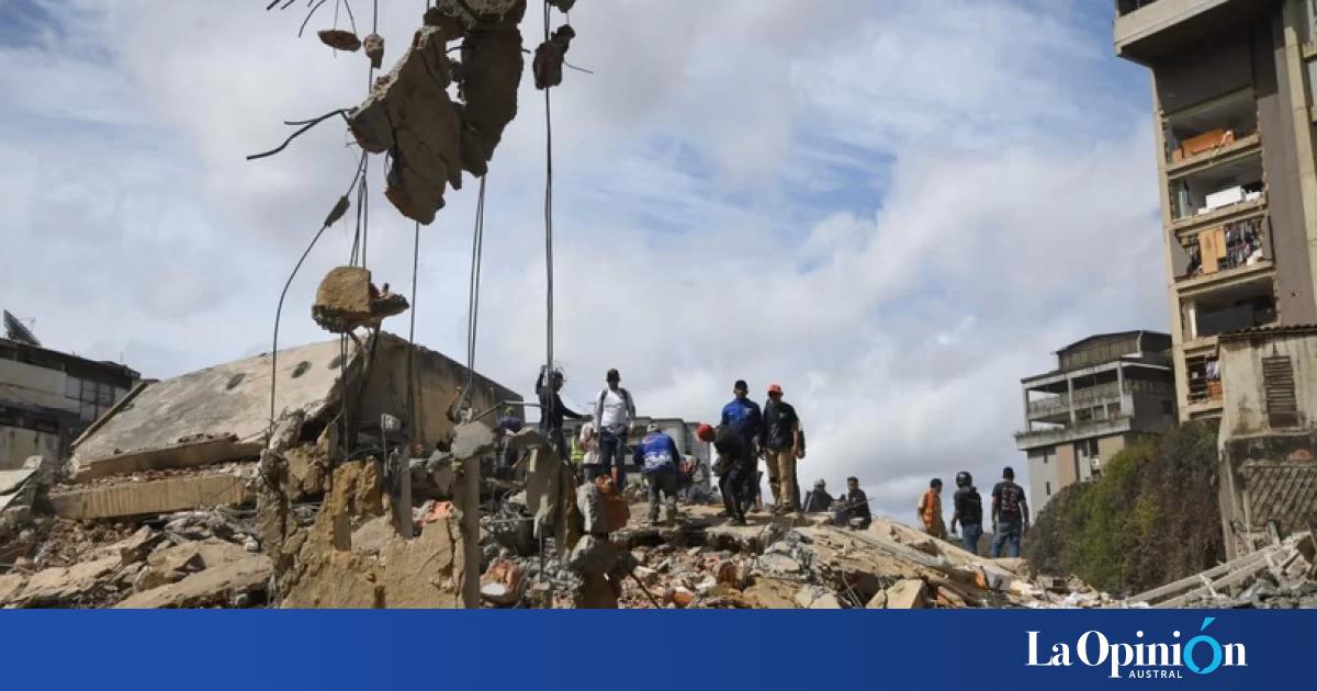 Subió a 1.719 el número de muertos por los sismos en Venezuela