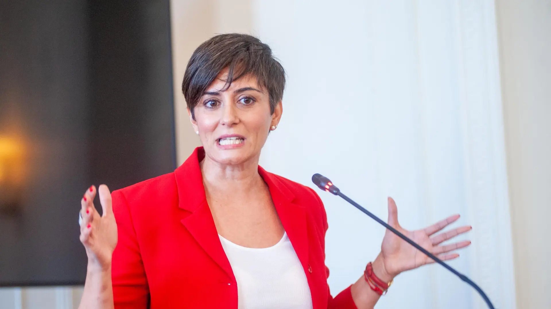 Isabel Rodríguez carga contra el uso partidista de la "inquiokupación" con el objetivo de generar "miedo"