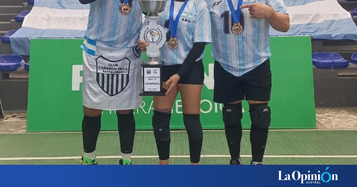 Santacruceños campeones sudamericanos: la emoción de representar a Argentina a través del Newcom