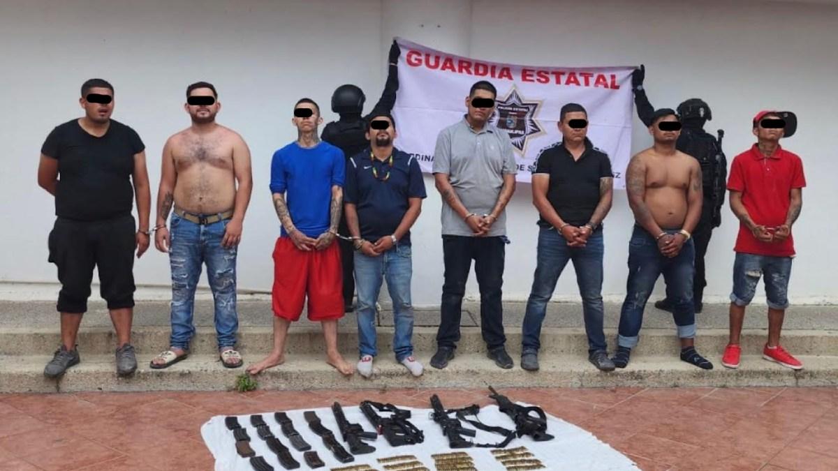 Vinculan a proceso a ocho pistoleros del Cártel del Golfo