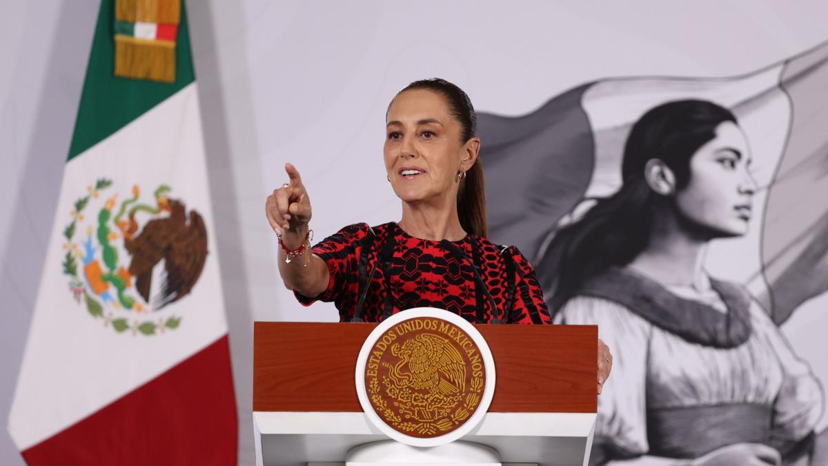 Sheinbaum celebra baja inflación de México; "está por abajo del 4%"