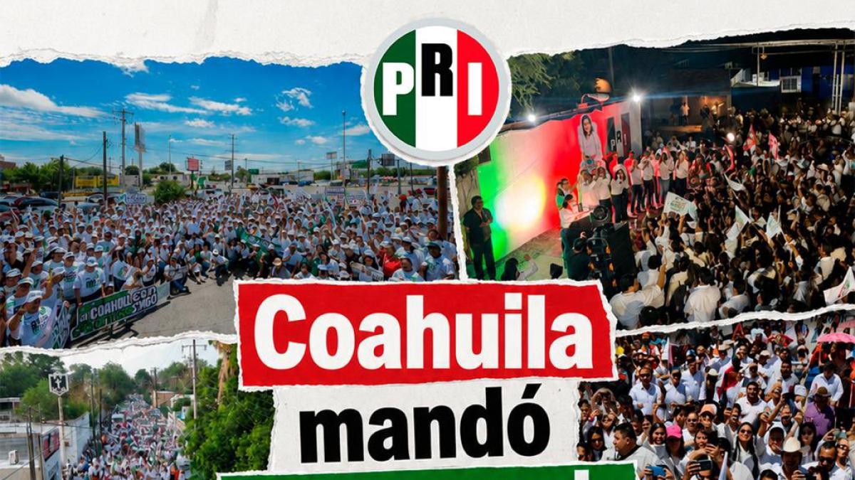 PRI presume "goliza 16 a 0" contra Morena en Coahuila