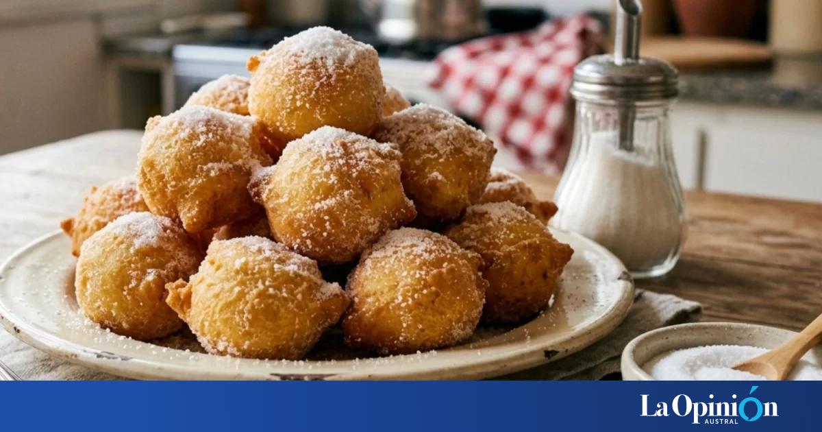 Receta de buñuelos dulces con azúcar: la versión tradicional de la abuela