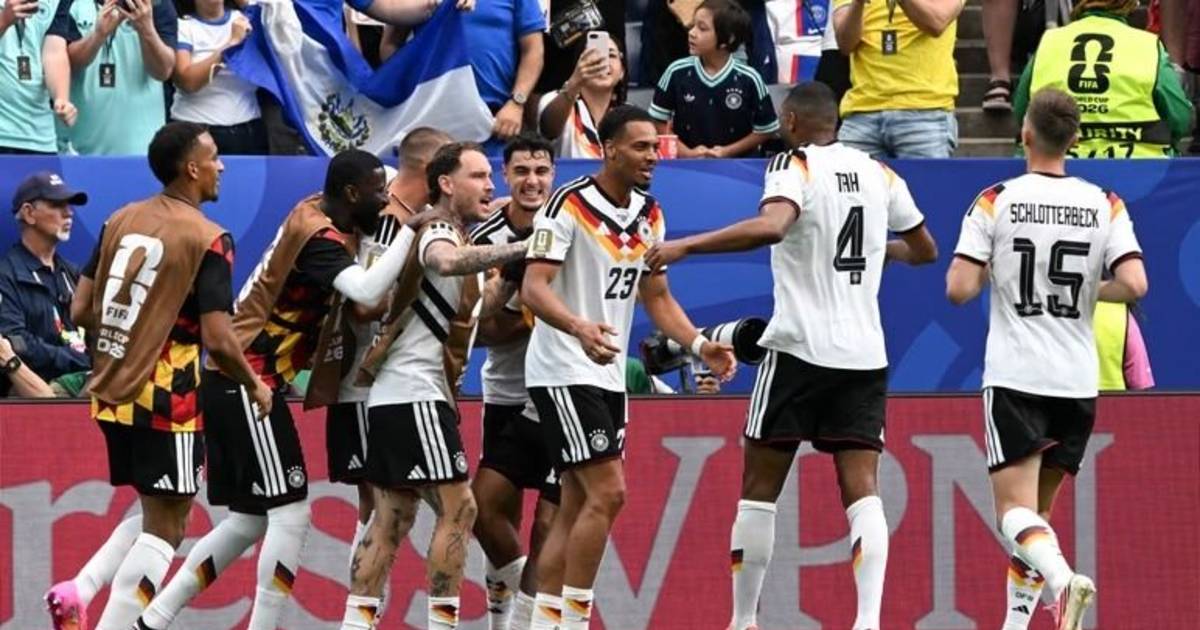 Alemania tuvo una contundente presentación