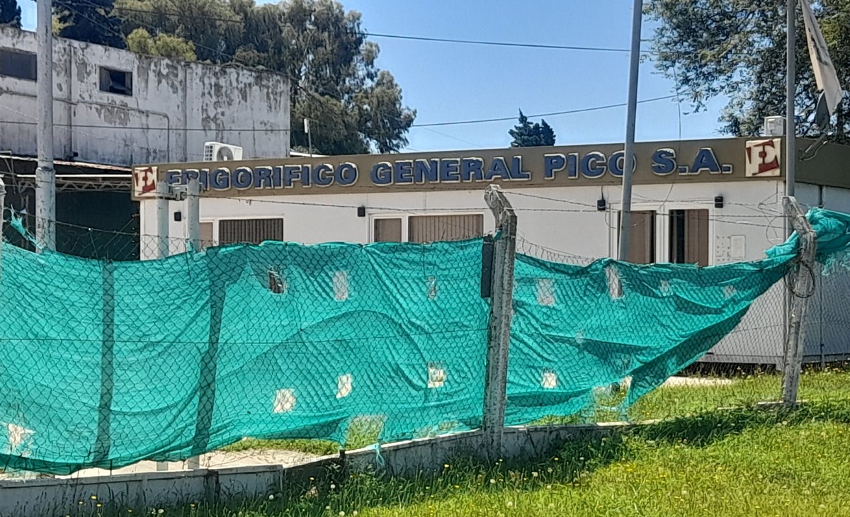 Gorina se hace cargo del Frigorífico Pico y vuelven a trabajar 450 personas