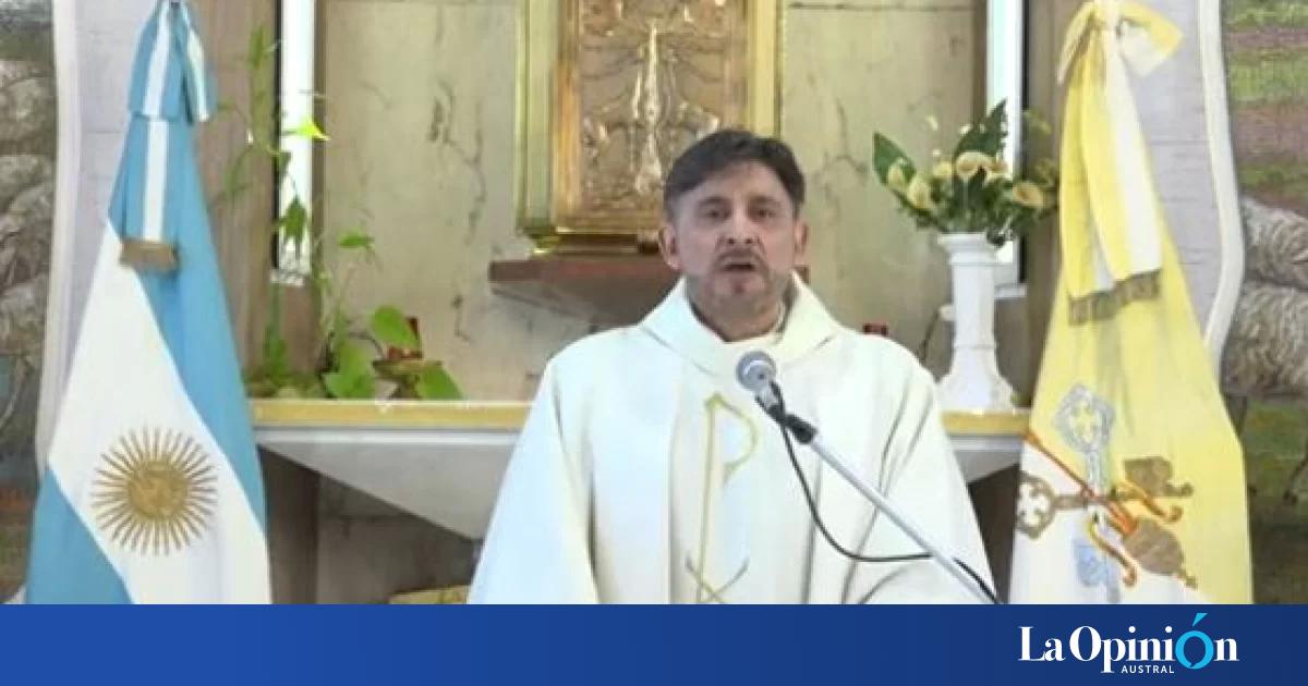 Así despidió el padre Daniel Ferrari a su amigo y piloto "Panta" Borel: "Que tengas cielos serenos y un vuelo eterno en la paz de Dios"