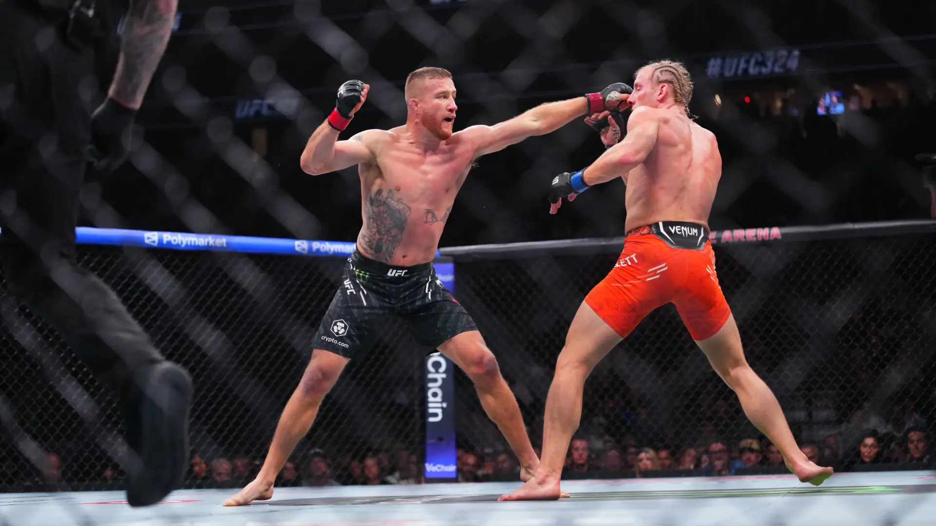 Qué es el 'dirty boxing', la especialidad de Justin Gaethje que puede acabar con el reinado de Ilia Topuria