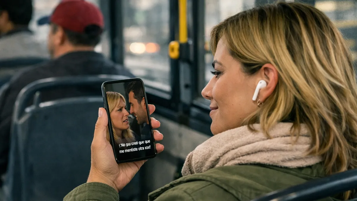 El boom de las series verticales: un imán de los celulares