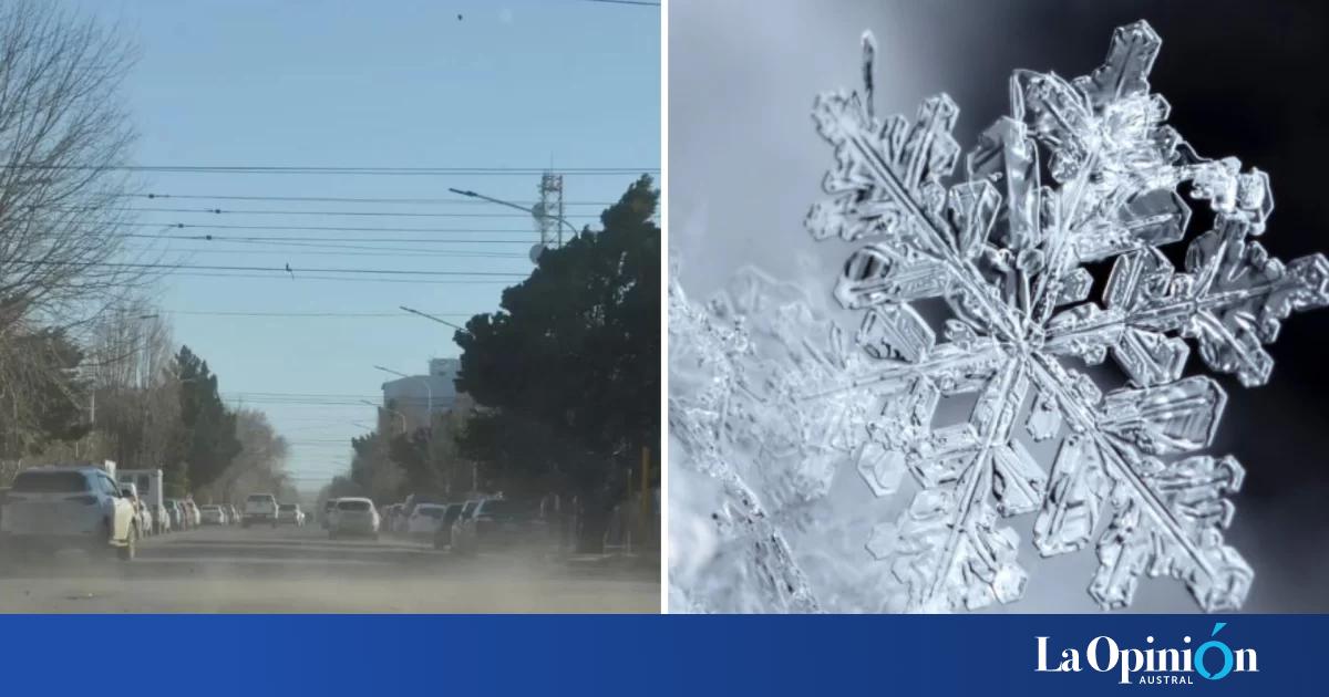 Pronostican fuertes vientos y nevadas en Santa Cruz: hay alerta naranja para algunas zonas