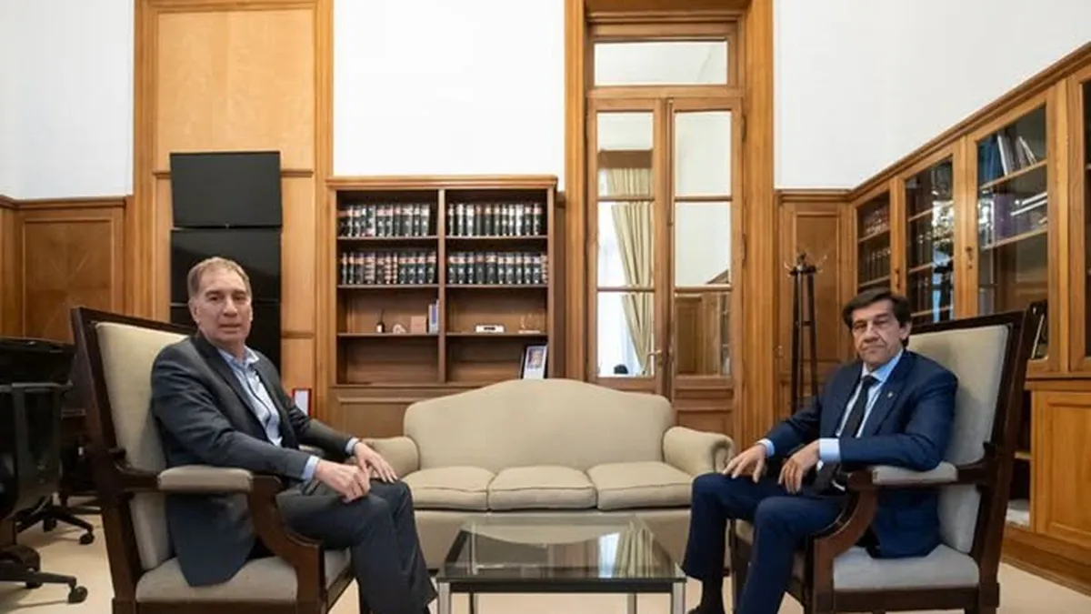 Santilli, con Sadir por la reforma electoral