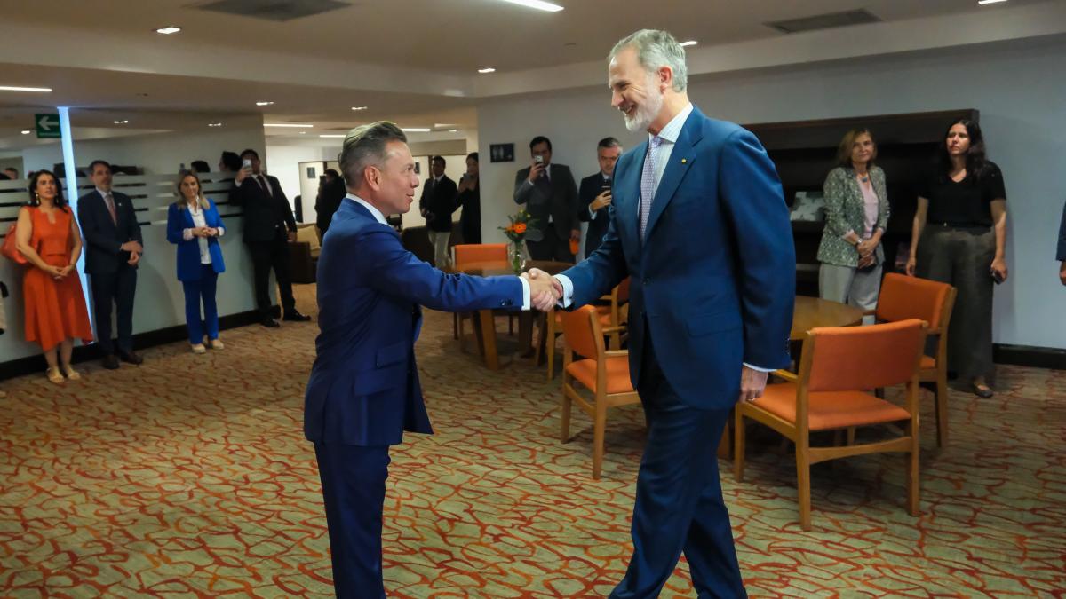 Inversión española en la mira: Lemus y el rey Felipe VI pactan proyectos de agua y energía