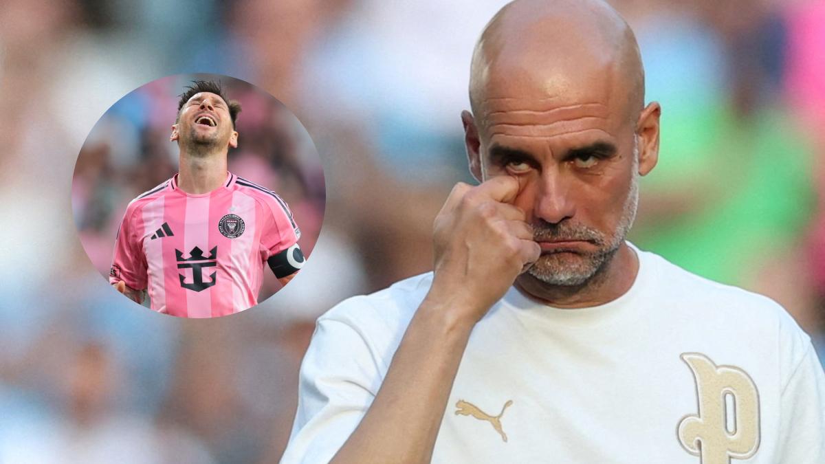 ¿Rencor? Pep Guardiola habría rechazado dirigir a Messi y al Inter Miami