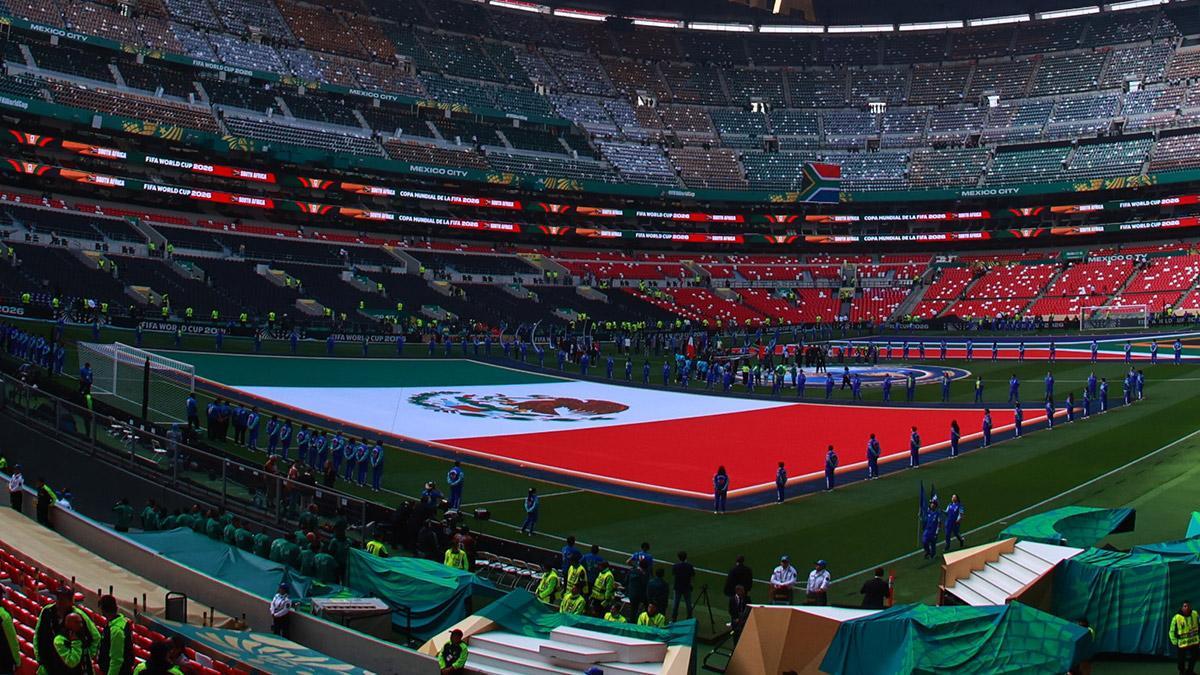 La Selección Mexicana ya está en el Estadio CDMX; arribó con gran dispositivo de seguridad