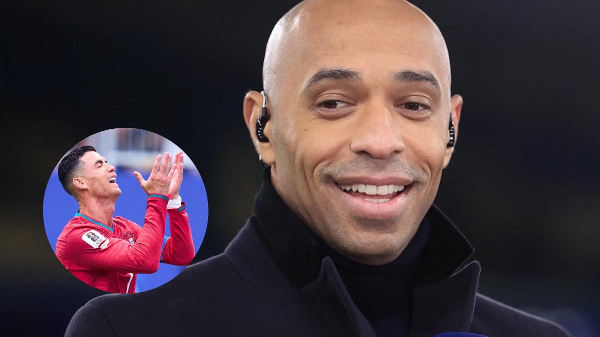 Thierry Henry revienta a Cristiano Ronaldo: "¡Tú no necesitas marcar!"