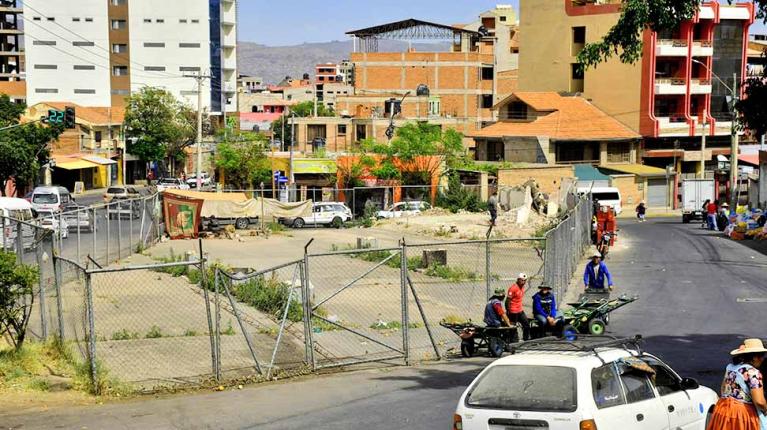 La OTB Víctor Paz Estenssoro rechaza la construcción de un mercado en un antiguo surtidor