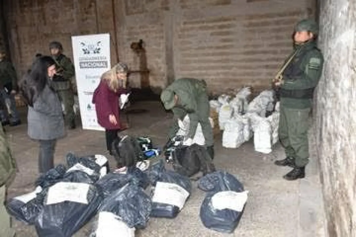 Incineraron tres toneladas de drogas en Gobernador Virasoro
