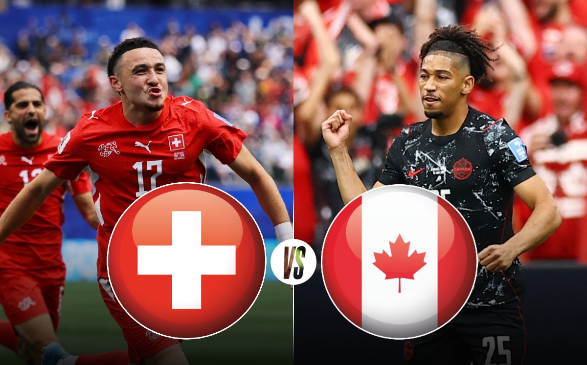 Dónde ver Suiza vs Canadá: A qué hora juegan EN VIVO