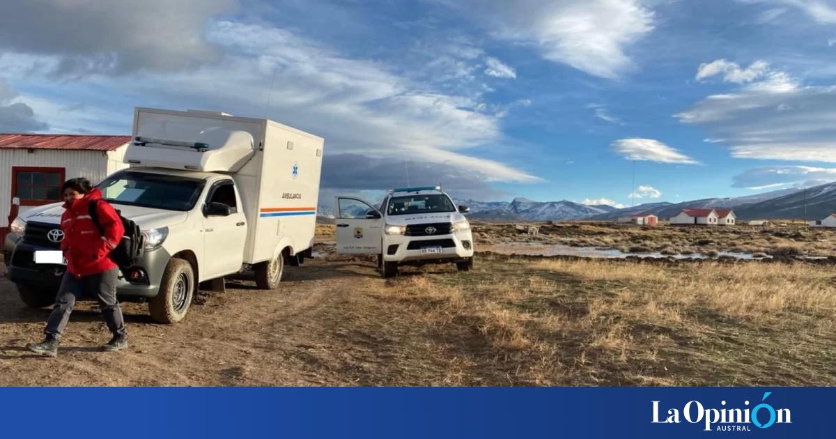 Operativo sanitario en el campo: trasladaron a un trabajador rural desde una estancia ubicada a 170 kilómetros de Gobernador Gregores