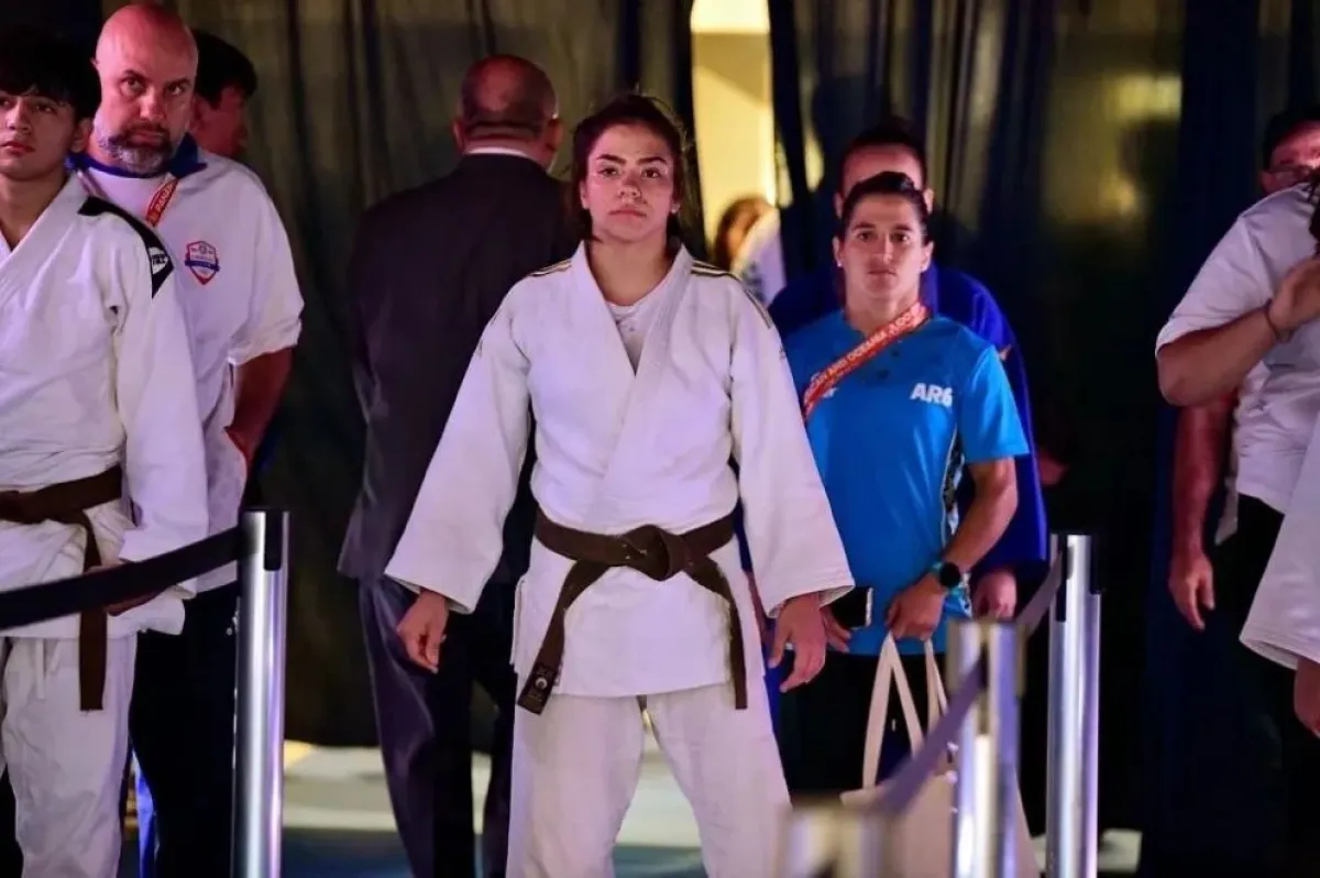 Constanza Núñez volvió al tatami y regresó con una medalla dorada