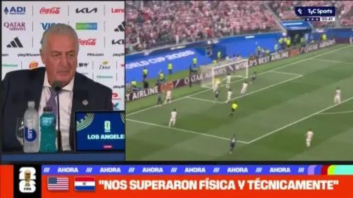 Alfaro hizo una fuerte autocrítica tras la goleada sufrida por Paraguay en el debut mundialista