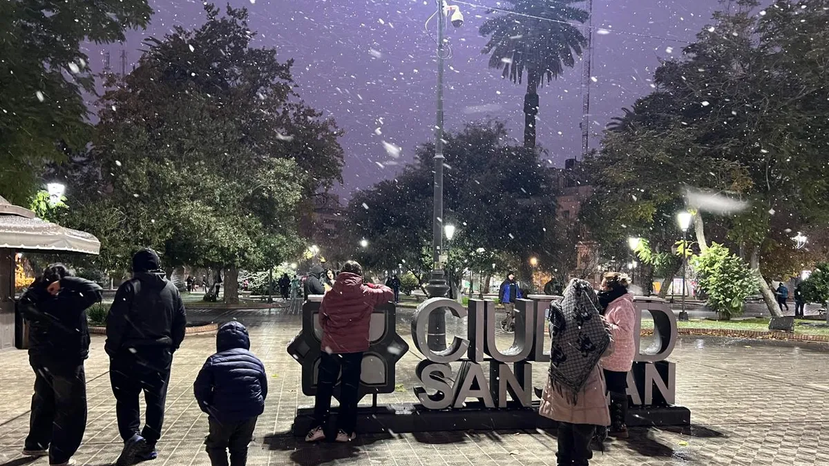 Nieve en San Juan: las últimas novedades