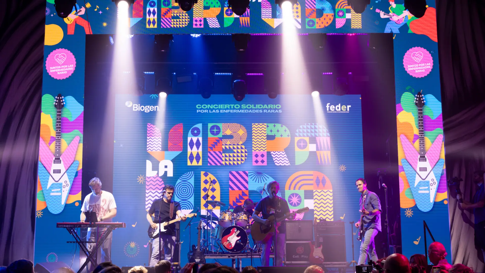 Biogen y Feder reivindican un ocio inclusivo para las personas con enfermedades raras con el concierto solidario 'Vibra la Vida'