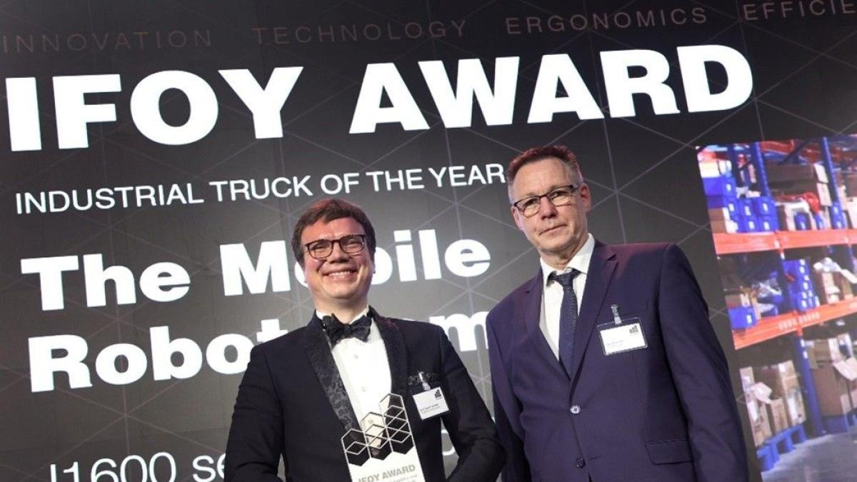 La colaboración entre humanos y robots gana protagonismo en un prestigioso premio de logística