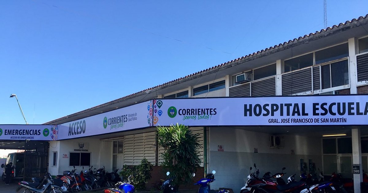 Correintes: tras un accidente vial, un motociclista y un peatón terminaron hospitalizados
