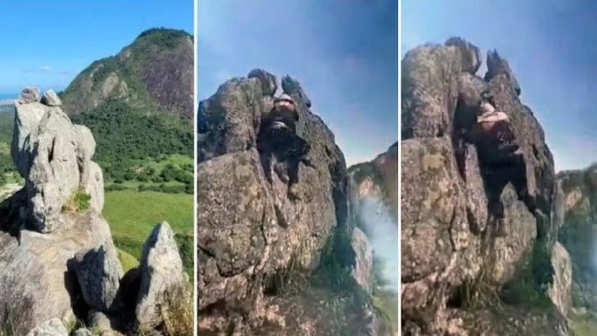 Río de Janeiro: un guía brasileño murió al caer 150 metros mientras se sacaba una foto