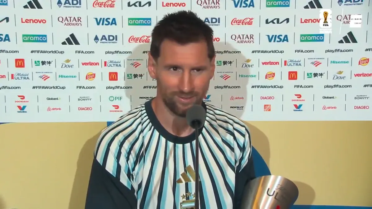 Messi, tras el triplete ante Argelia: "Me pone muy feliz haber vivido todo lo que me tocó, esto es de yapa"