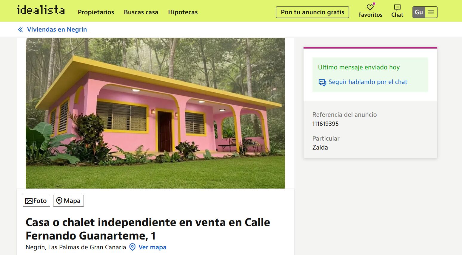 La Casita de Bad Bunny 'se vende' en Idealista para denunciar la crisis de la vivienda