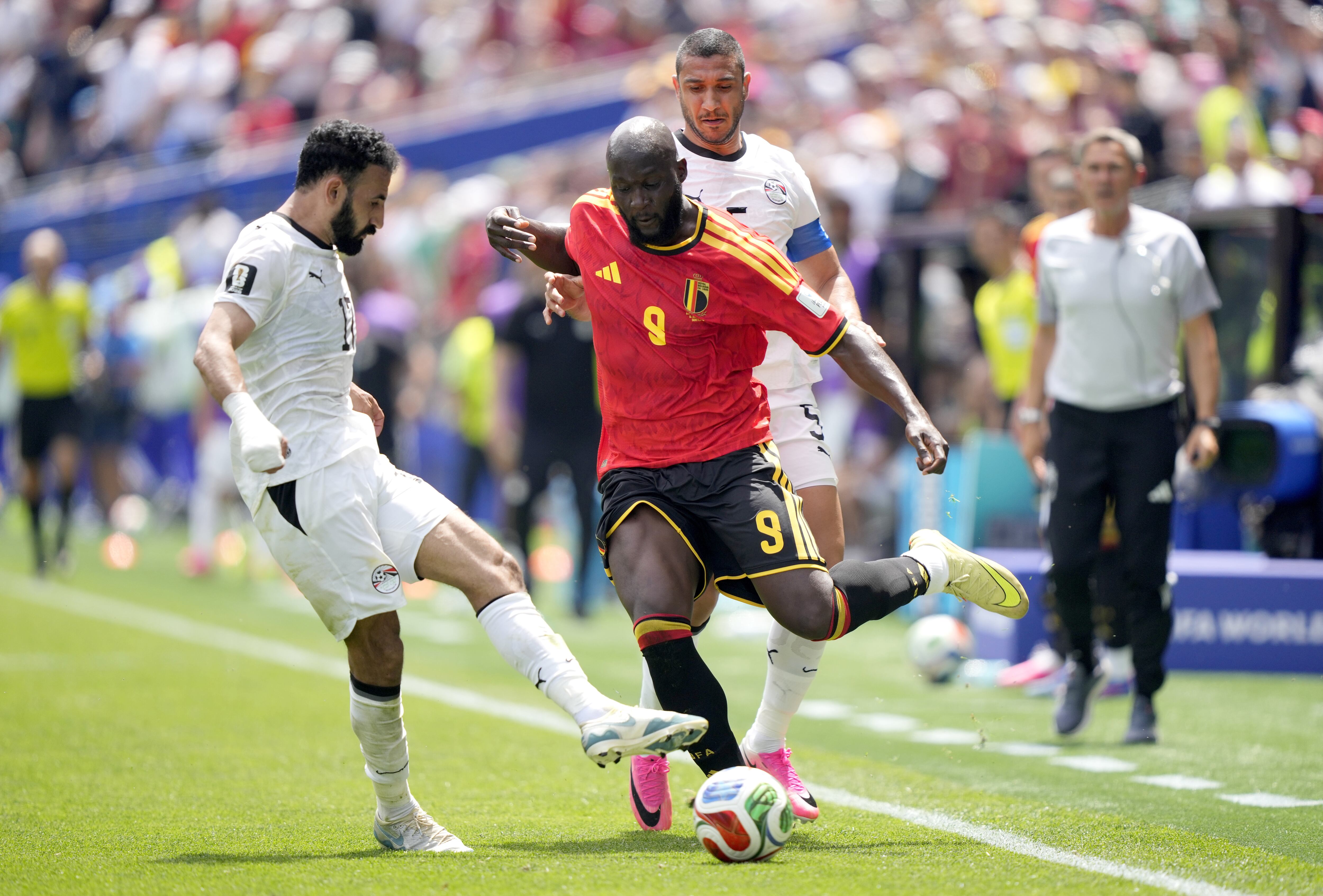 Egipto se queda corto ante Bélgica