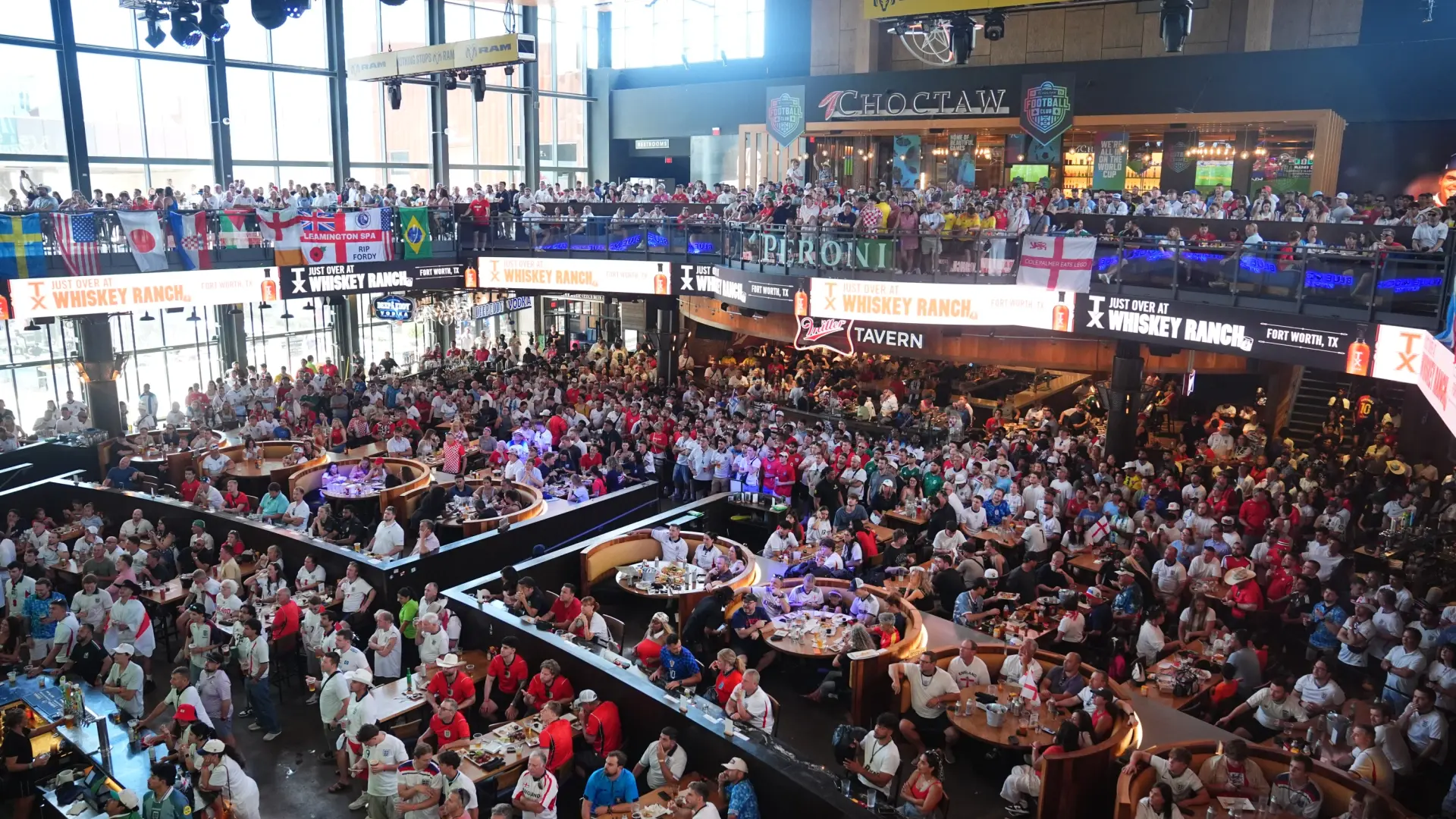 Aficionados del Inglaterra-Croacia bebieron 45.349 cervezas en un bar cercano al estadio el día del partido