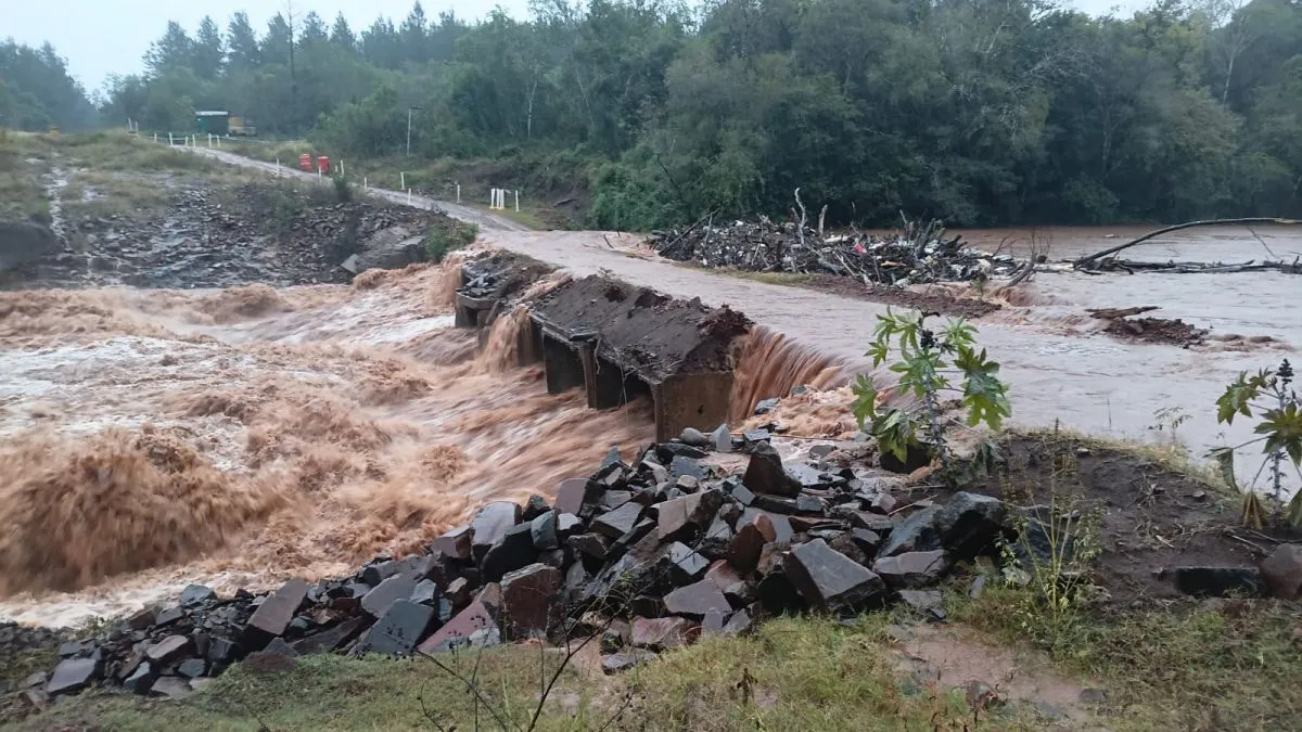Elevados registros de precipitaciones en el arranque de El Niño en Misiones