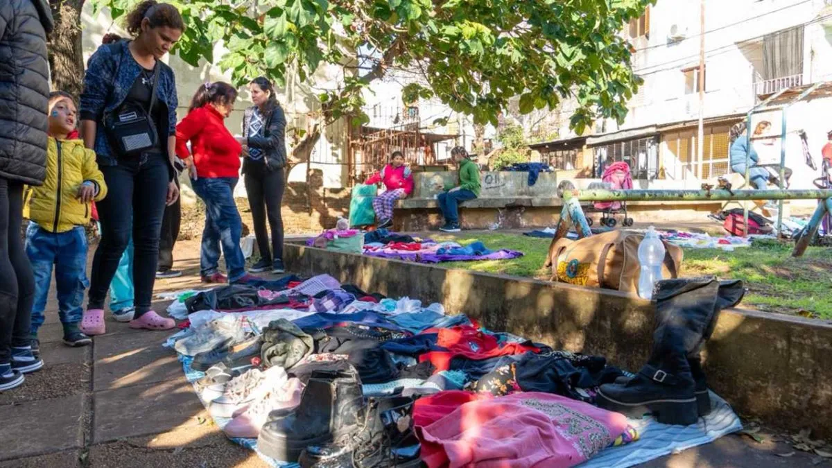 Crece el trueque en Posadas y se extiende a otros barrios
