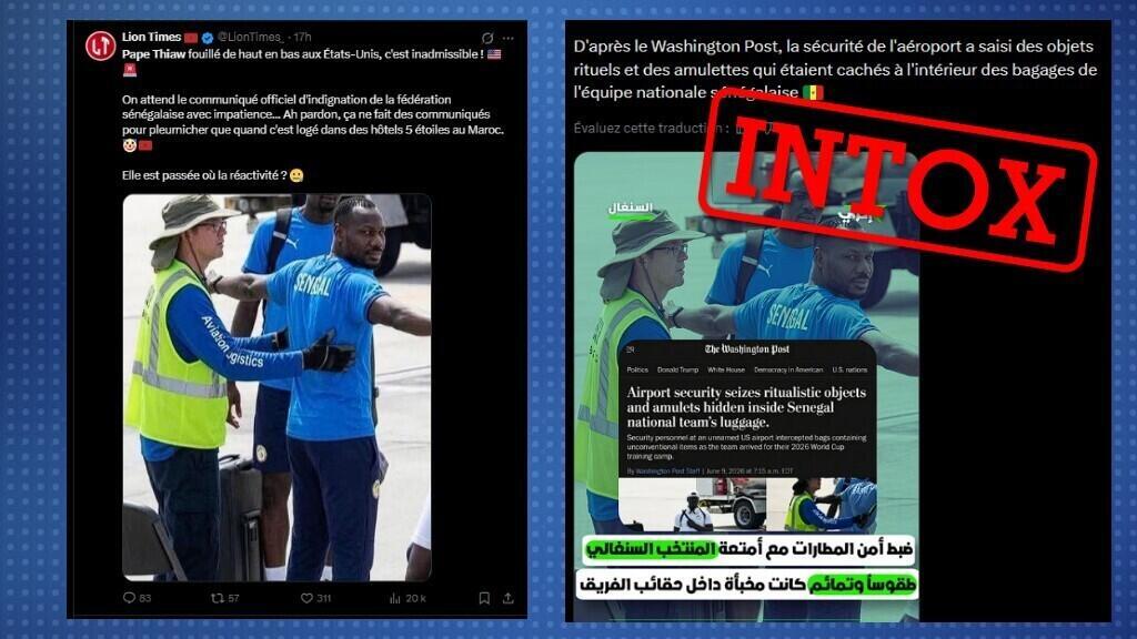 Mondial 2026 : l'équipe du Sénégal visée par des intox venant de supporters marocains