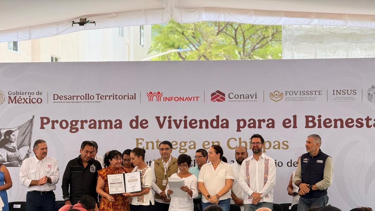 Construcción de vivienda y créditos aportan 1% del PIB: Sheinbaum