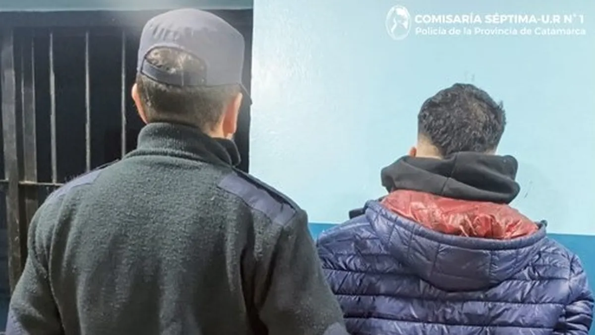 Intentó golpear a un policía y terminó aprehendido