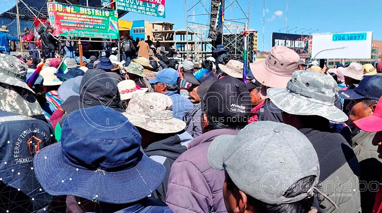 Fejuve de El Alto declararía tregua y habilitaría corredor humanitario, según comunicado